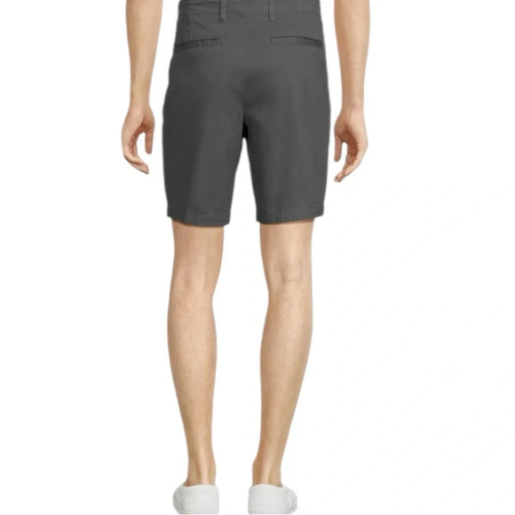 NWT Men’s Flat Front Twill Above The Knee Shorts - Picture 5 of 6